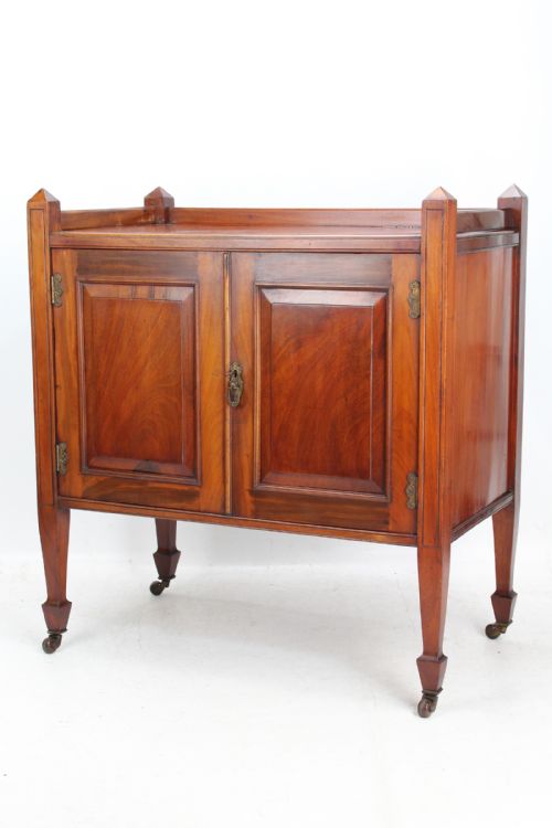 Antique Victorian Mahogany Side Cabinet