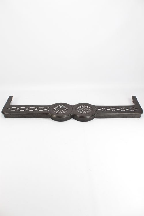 Long 5ft6 Victorian Cast Iron Range Fire Fender