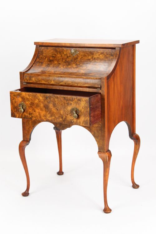 fig 1. Small Walnut Bureau Desk