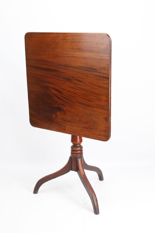 Victorian Mahogany Tilt Top Tripod Table