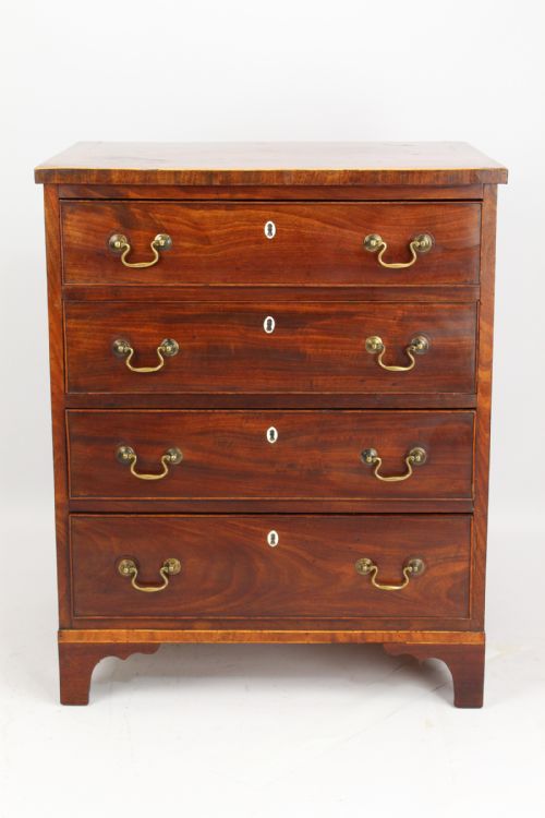 Small Georgian Mahogany Chest of Drawers