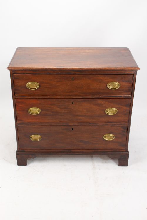 fig 1. Small Mahogany 19th Century Chest of Drawers