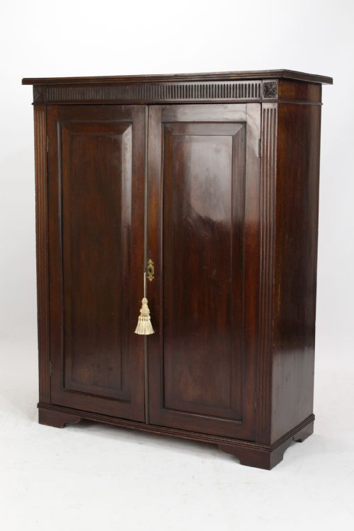 Edwardian Mahogany Georgian Revival Cupboard