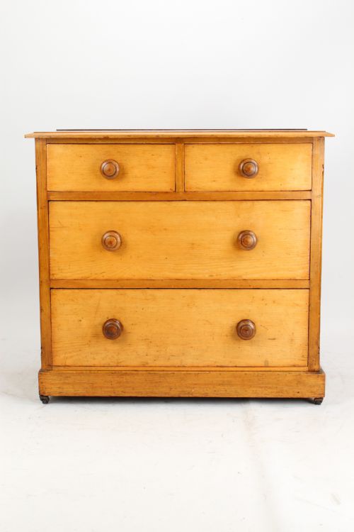fig 1. Small Victorian Ash Chest of Drawers
