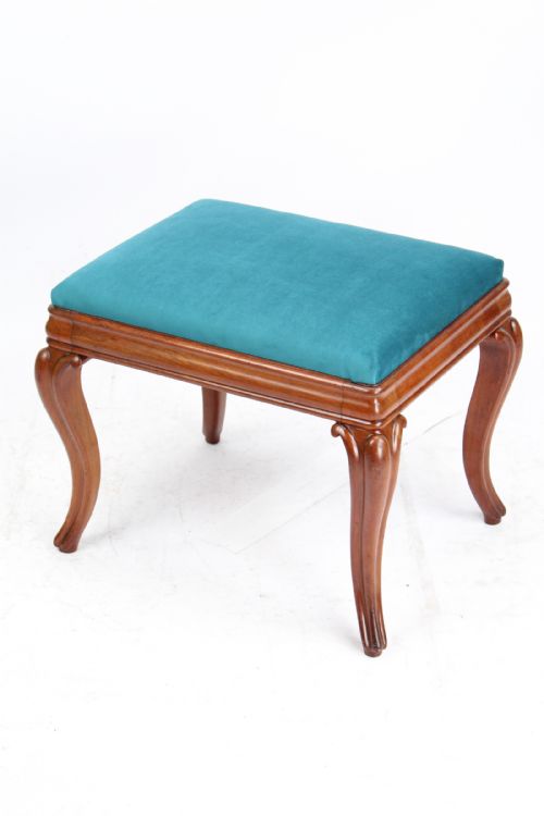 Victorian Mahogany Dressing Table Stool