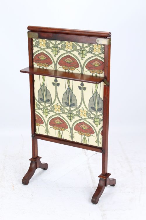 Georgian Mahogany Fire Screen