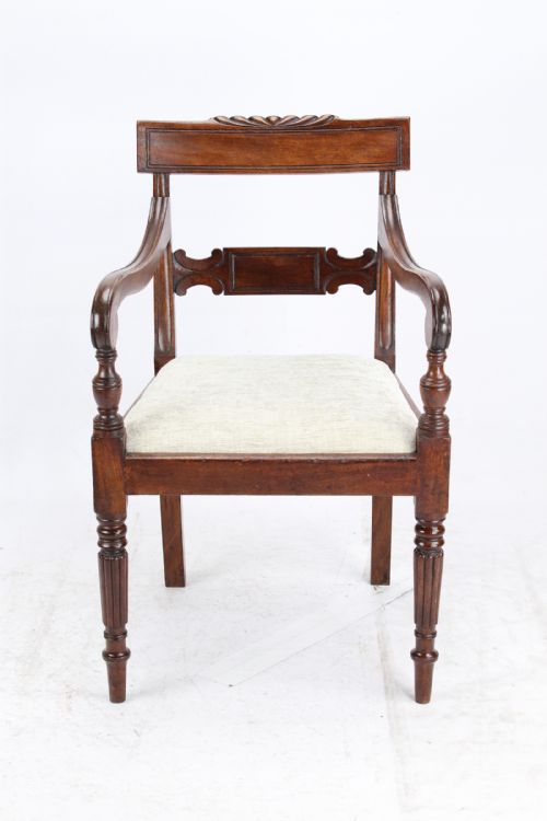 Victorian Mahogany Desk Chair