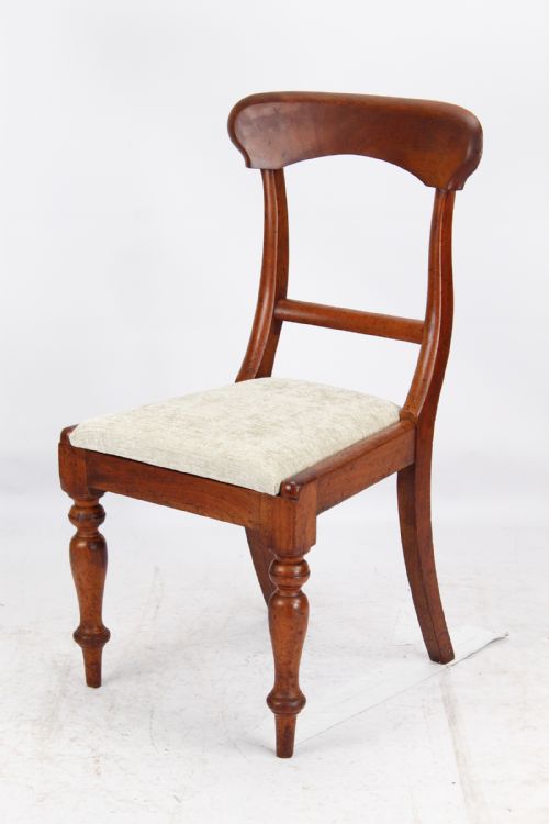 fig 1. Set 4 Antique Victorian Mahogany Dining Chairs
