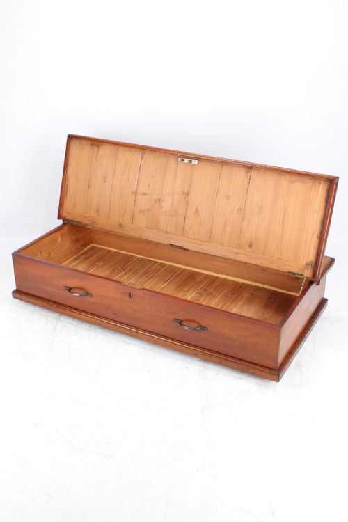 fig 1. Edwardian Mahogany & Camphor Wood Under Bed Storage Box