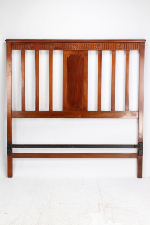 fig 1. Edwardian Mahogany Double Bed