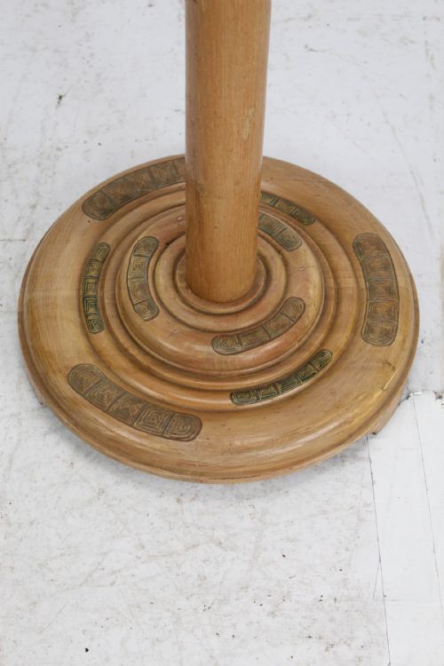 fig 1. Art Deco Standard Lamp Decorated with Ships