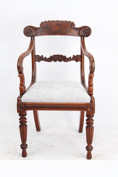 William IV Mahogany Desk Chair
