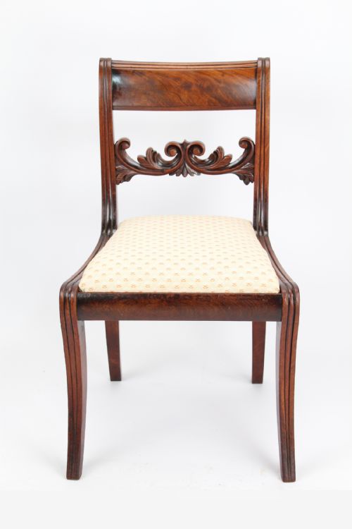 Antique Regency Mahogany Desk Chair
