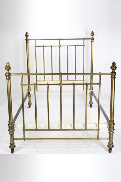 fig 2. Victorian Brass Double Bed by Hoskins & Sewell