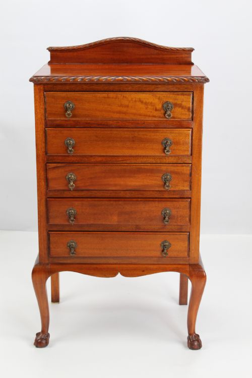 Edwardian Mahogany Music Cabinet