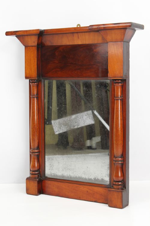 fig 1. Small Regency Mahogany Pier Mirror
