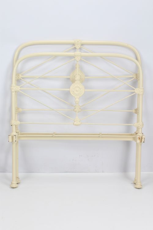 fig 2. Victorian Cream Iron Single Bed