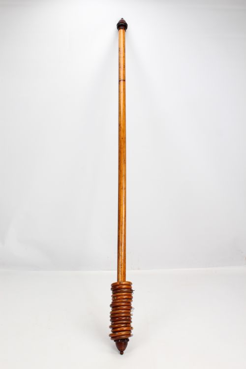fig 1. Antique Victorian Curtain Pole (6FT8)