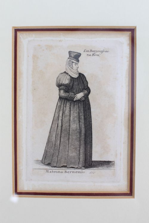 fig 2. Set Four Small 17th Century Wenceslaus Hollar Etchings