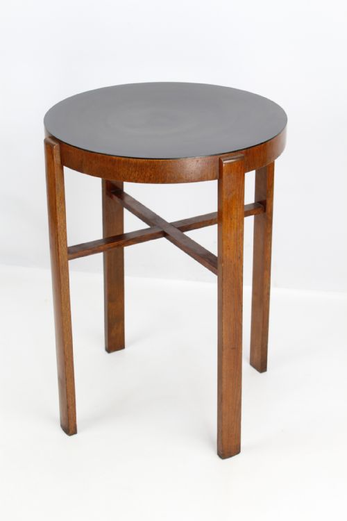 Small Art Deco Circular Side Table