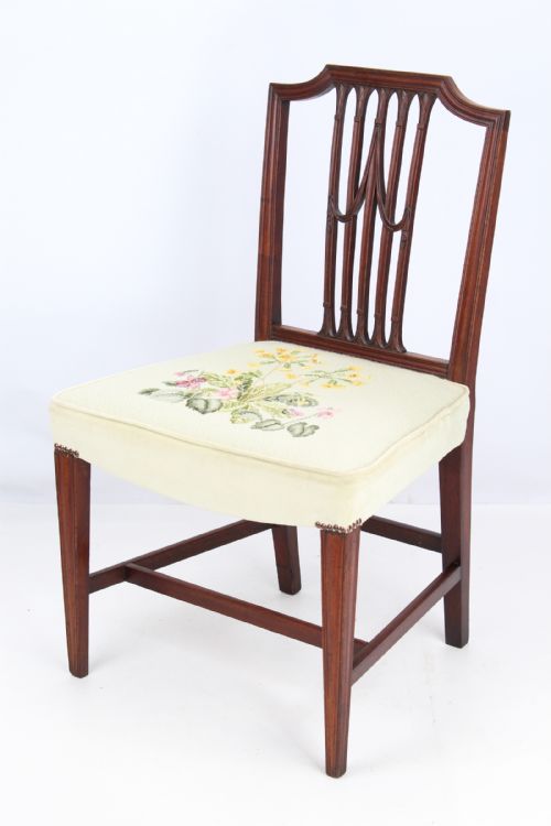 Georgian Mahogany Desk Chair