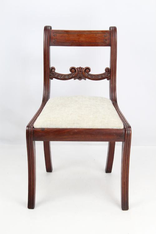 Antique Regency Mahogany Desk Chair