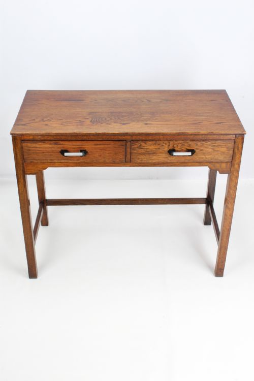 fig 1. Art Deco Oak Desk