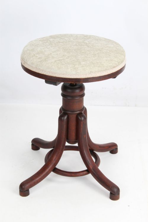 Antique Thonet Rise & Fall Piano Stool