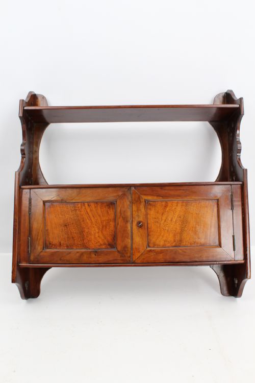 fig 1. Fruitwood Hanging Cupboard / Wall Cabinet