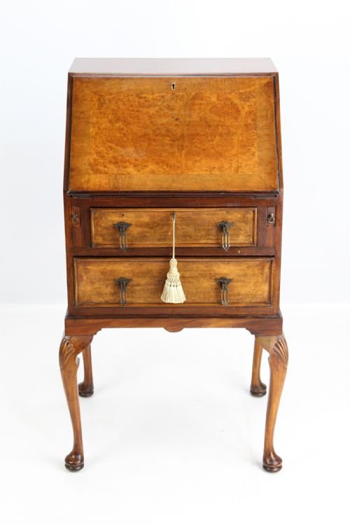 Small Walnut Bureau Writing Desk