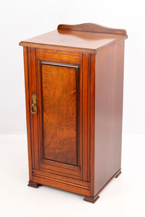 Victorian Walnut Bedside Cabinet