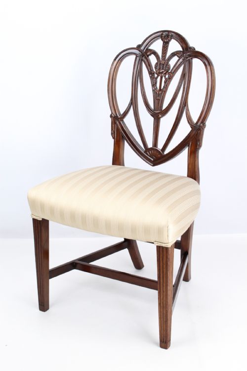 fig 1. Edwardian Mahogany Desk Chair