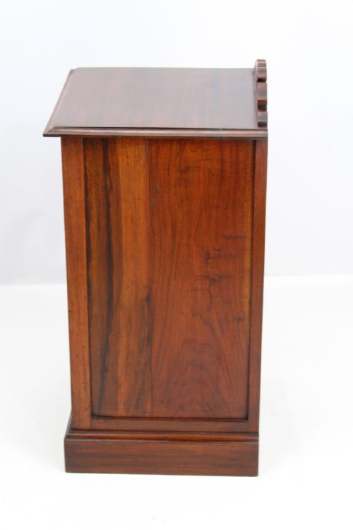 fig 1. Victorian Walnut Bedside Cabinet