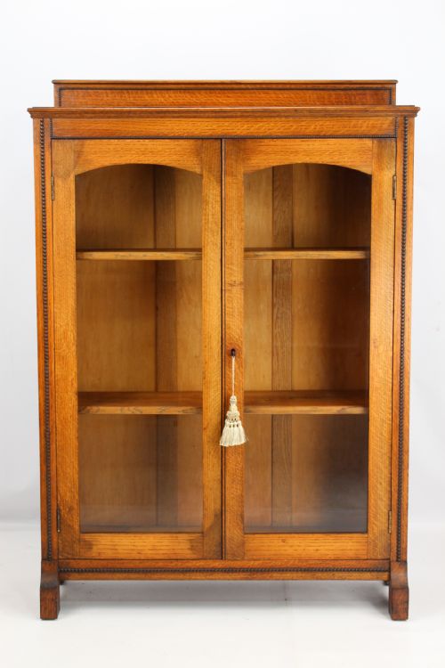 Edwardian Oak Bookcase