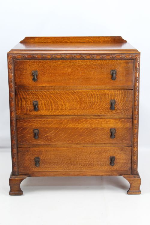 Art Deco Oak Chest of Drawers