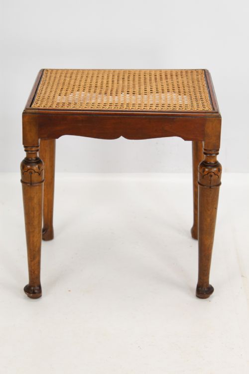 fig 1. Edwardian Mahogany Dressing Table Stool