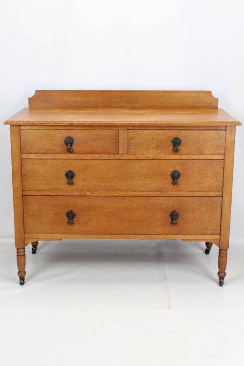 Edwardian Oak Chest of Drawers