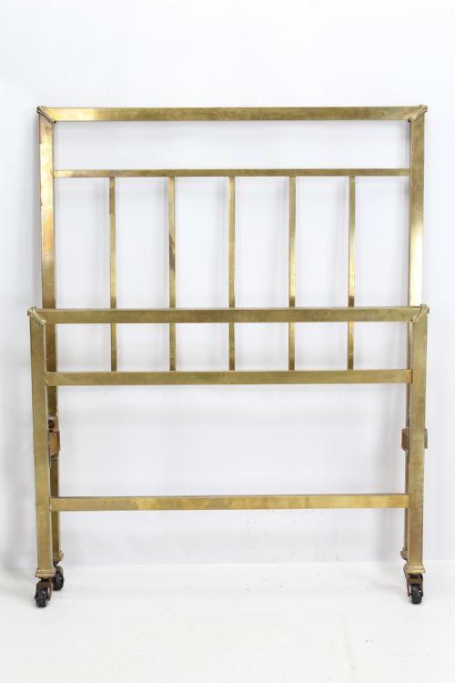 fig 1. Edwardian Brass Single Bed