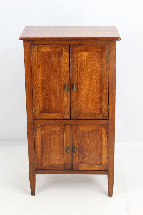 fig 1. Antique Oak Cupboard