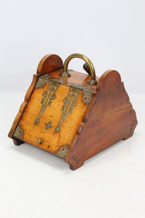 Victorian Arts & Crafts Coal Scuttle
