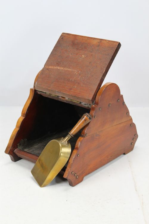 fig 1. Victorian Arts & Crafts Coal Scuttle