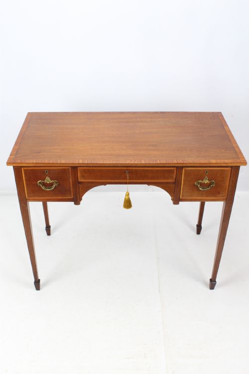 Victorian Mahogany & Inlaid Desk