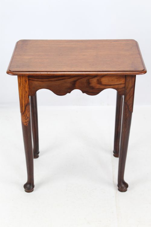 fig 1. Small Georgian Oak Lowboy