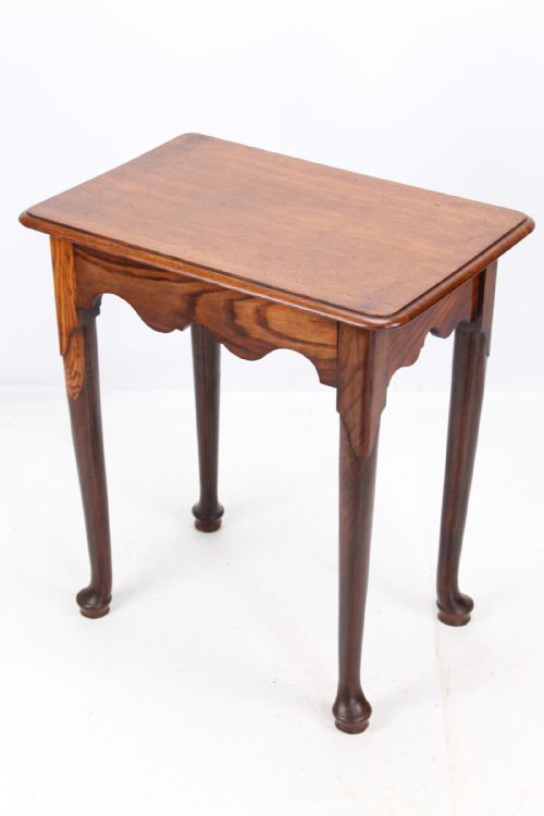 Small Georgian Oak Lowboy