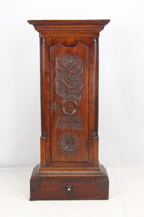 Georgian Oak Hall Cupboard