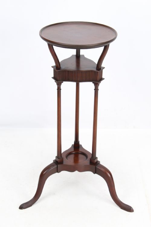 Edwardian Mahogany Plant Stand