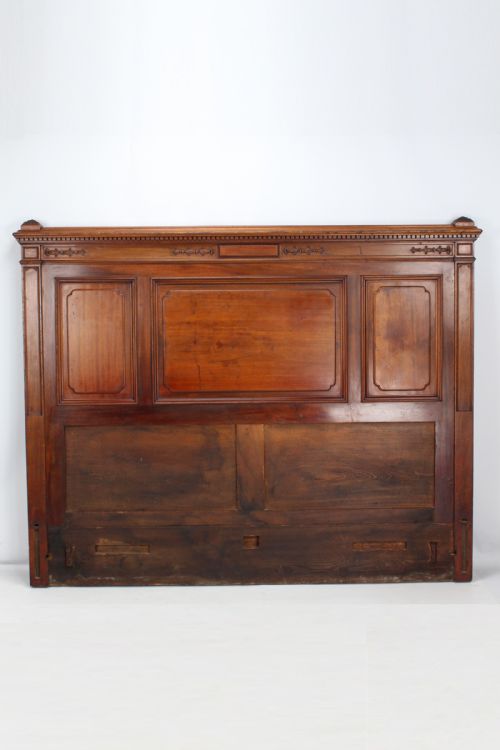 fig 1. King Size Victorian Mahogany Headboard