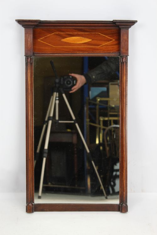 fig 1. Victorian Mahogany Pier Mirror