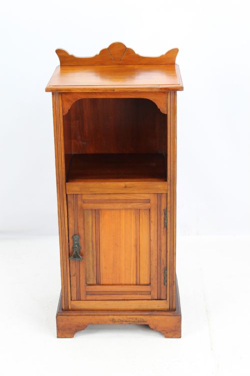 Victorian Walnut Bedside Cabinet