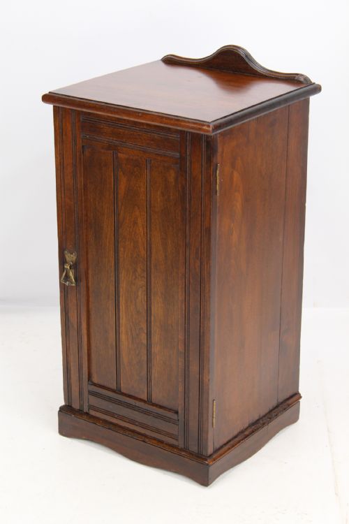 Victorian Walnut Bedside Cabinet